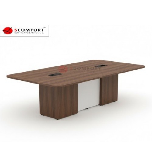  Scomfort SC-CON 4 Modern Wooden Conference Table for Office Use